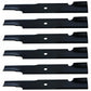021871 Qty 6: Notched Mower Blade Fits Lesco