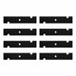 48110-NOTCHED Qty 8: Notched Mower Blade
 Fits Scag