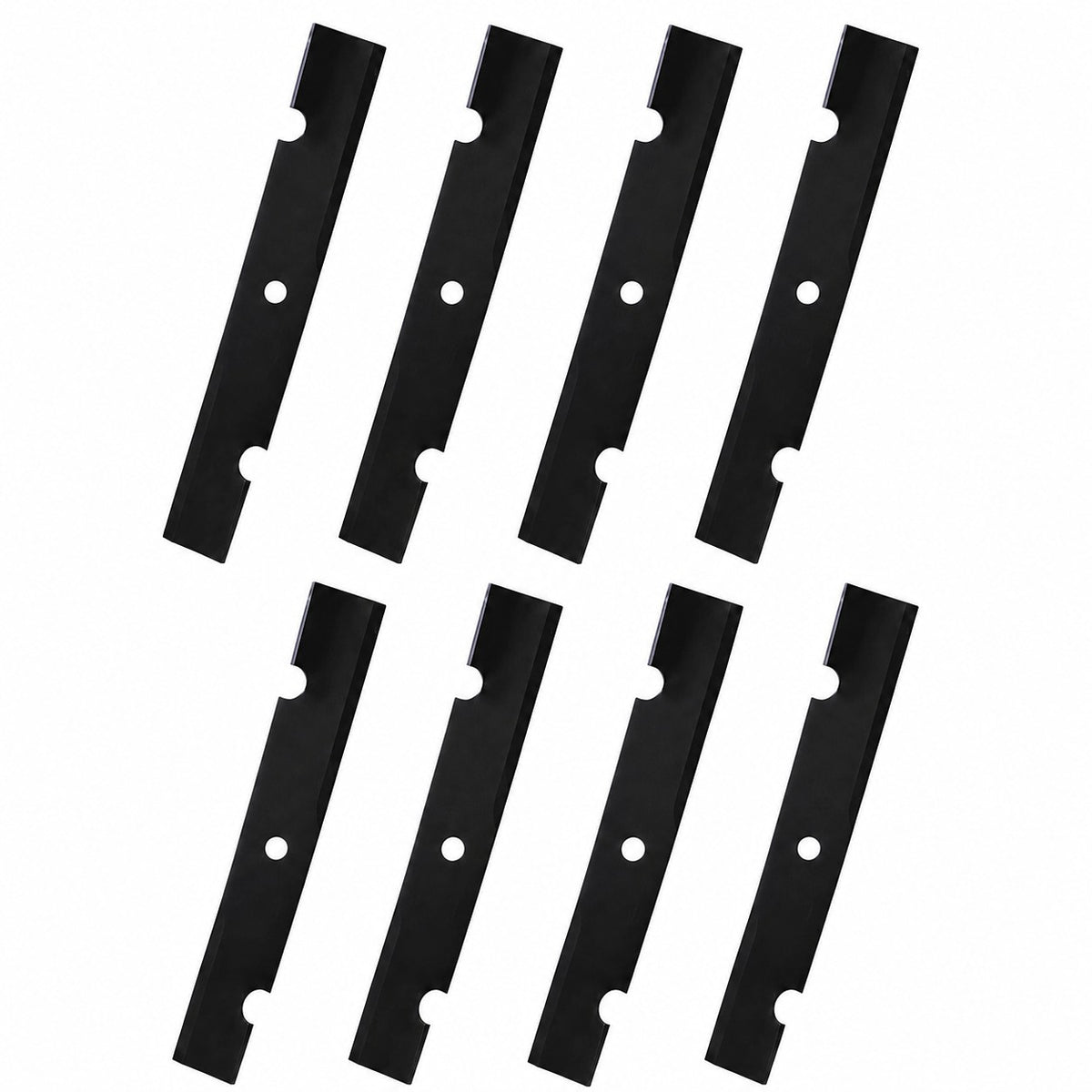107-3196-03 Qty 8: Notched Mower Blade
 Fits Toro