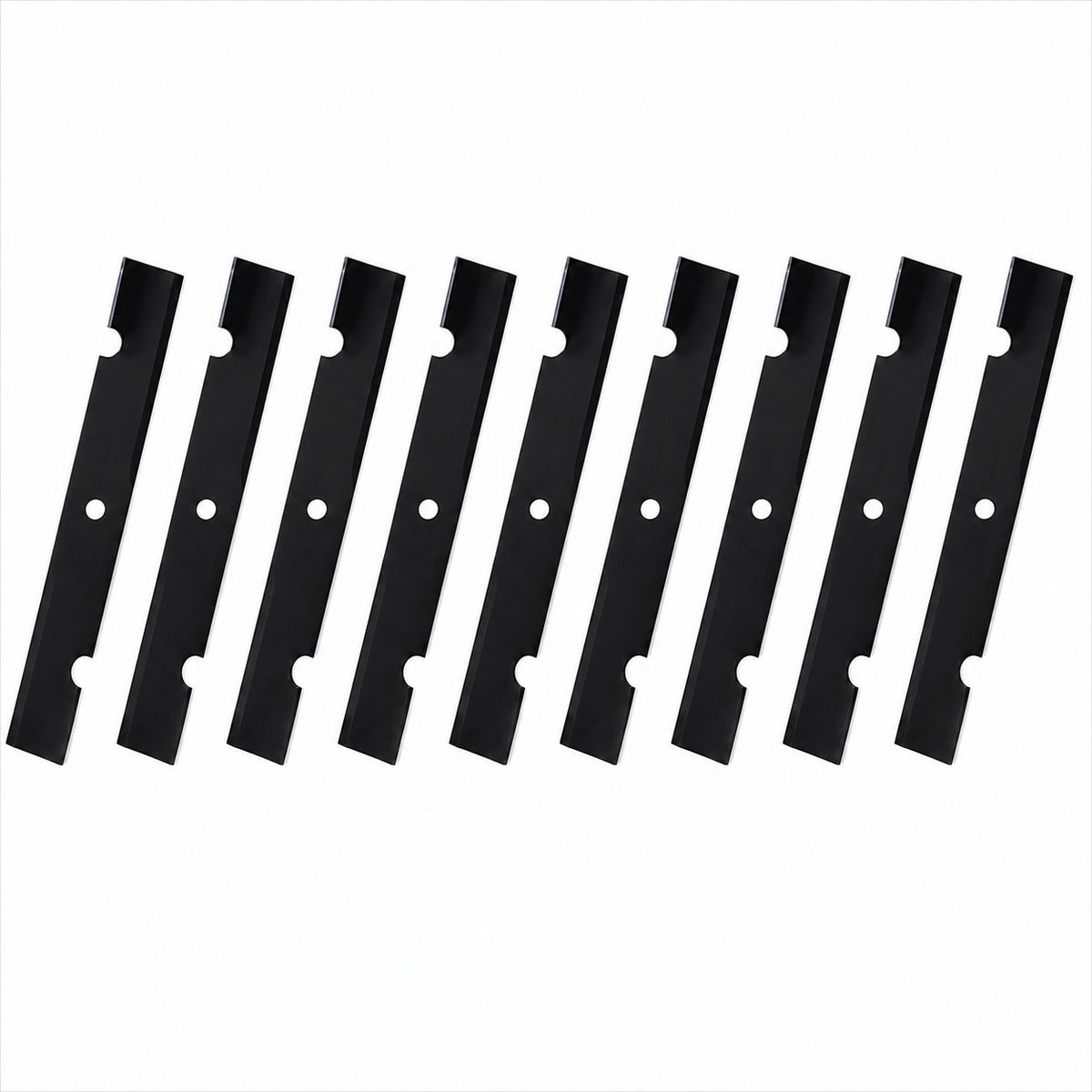 038-5350-00 Qty 9: Notched Mower Blade
 Fits Bad Boy
