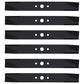 6PK Mower Blades for Simplicity 44" Broadmoor 1704100 1716696ASM 1727774A