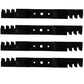 GX20249 Qty 4: Mulching Mower Blade Fits John Deere 14.542GS 14.542GS Sabre