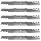 GX20249 Qty 6: Mulching Mower Blade Fits John Deere 14.542GS 14.542GS Sabre