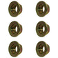 112-0330 Qty 6: Spindle Blade Nut Fits Toro