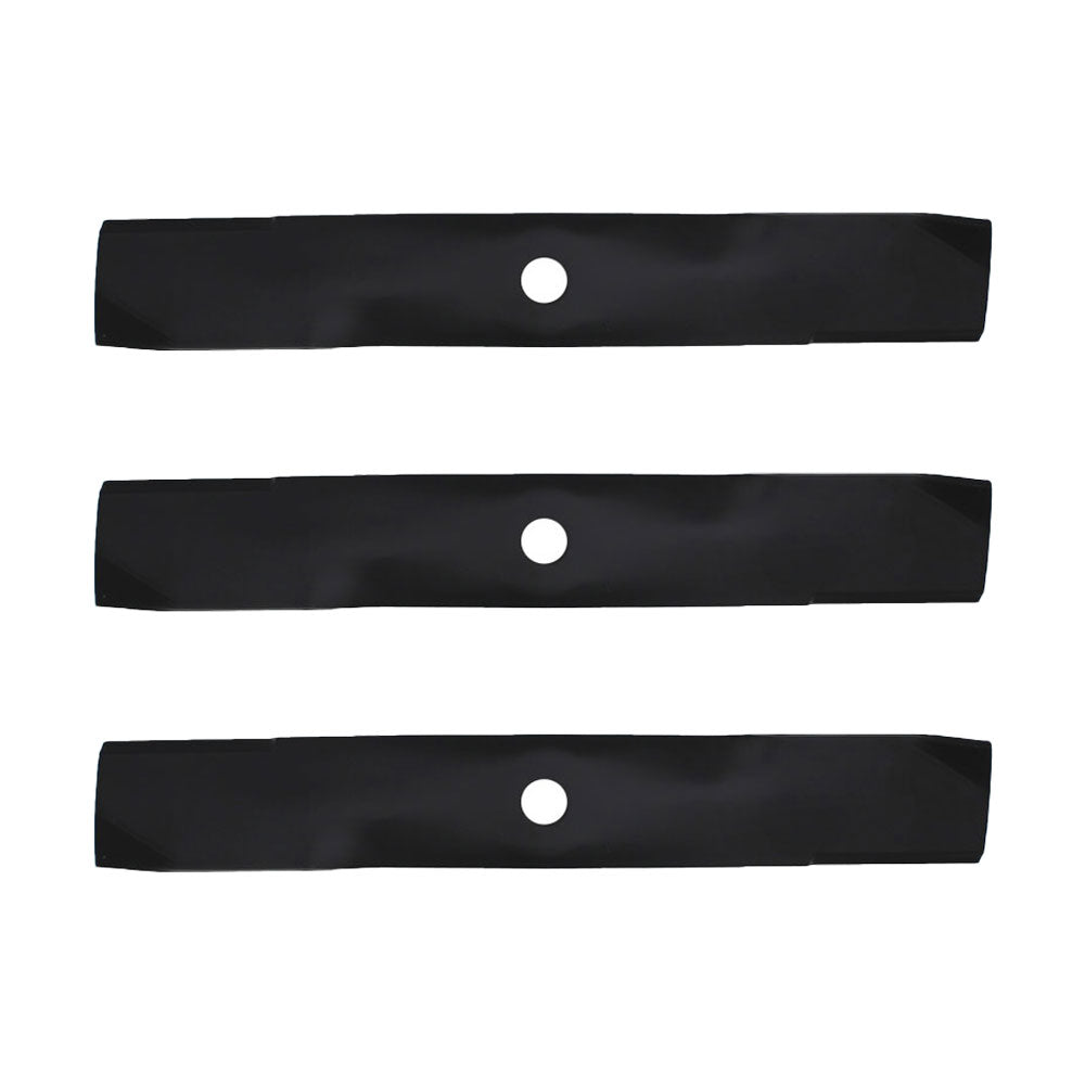 (3) Blades Fits John Deere GT242, GT262, GT275, LX172, LX173 48"