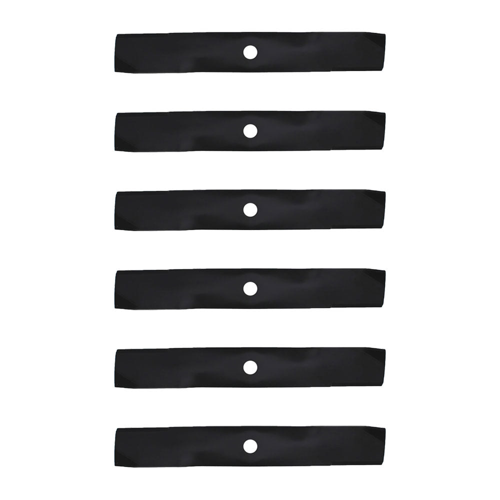 6Pk 596-332 Fits Gator Blades Fits John Deere M111522, M113517, M114581