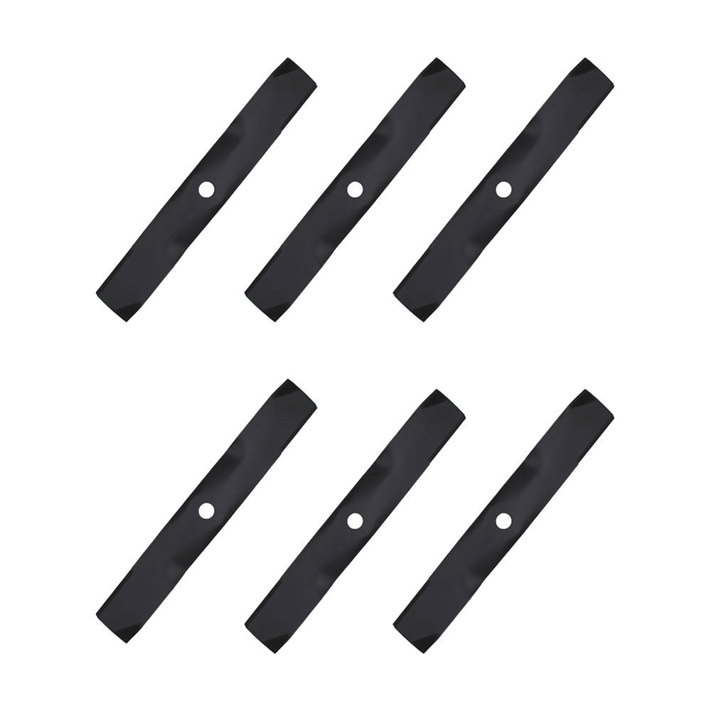6Pk 596-332 Fits Gator Blades Fits John Deere M111522, M113517, M114581