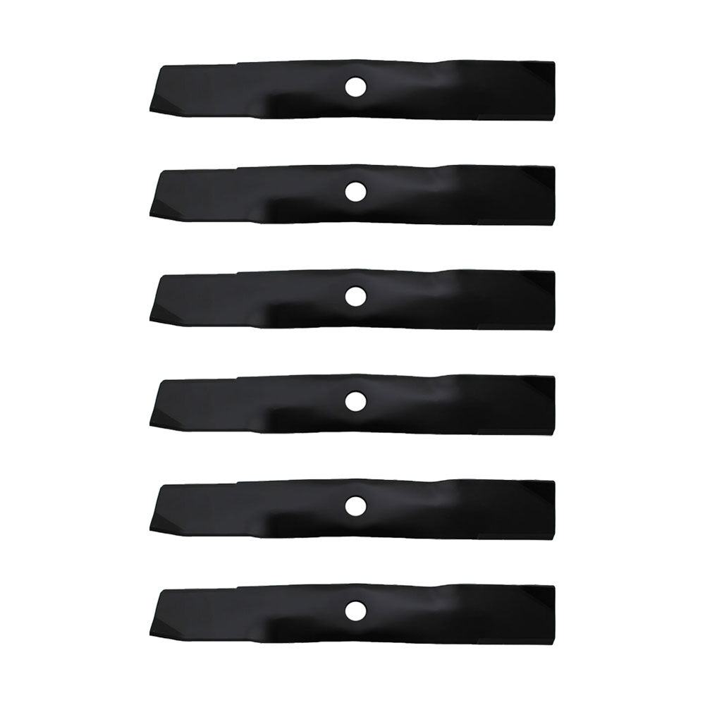 6Pk 596-332 Fits Gator Blades Fits John Deere M111522, M113517, M114581