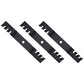 3 PK Blades Fits John Deere 54" Deck Z525E Z375R LX280 LX288 Z425 Z435 Z445