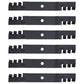 M145516 Qty 6: Toothed Mulching Blade Fits John Deere 2320 GT225 GT235 GT245