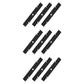 AM137757 Qty 9: Toothed Mower Blade Fits John Deere 145 155C D140 D150 D155 D160