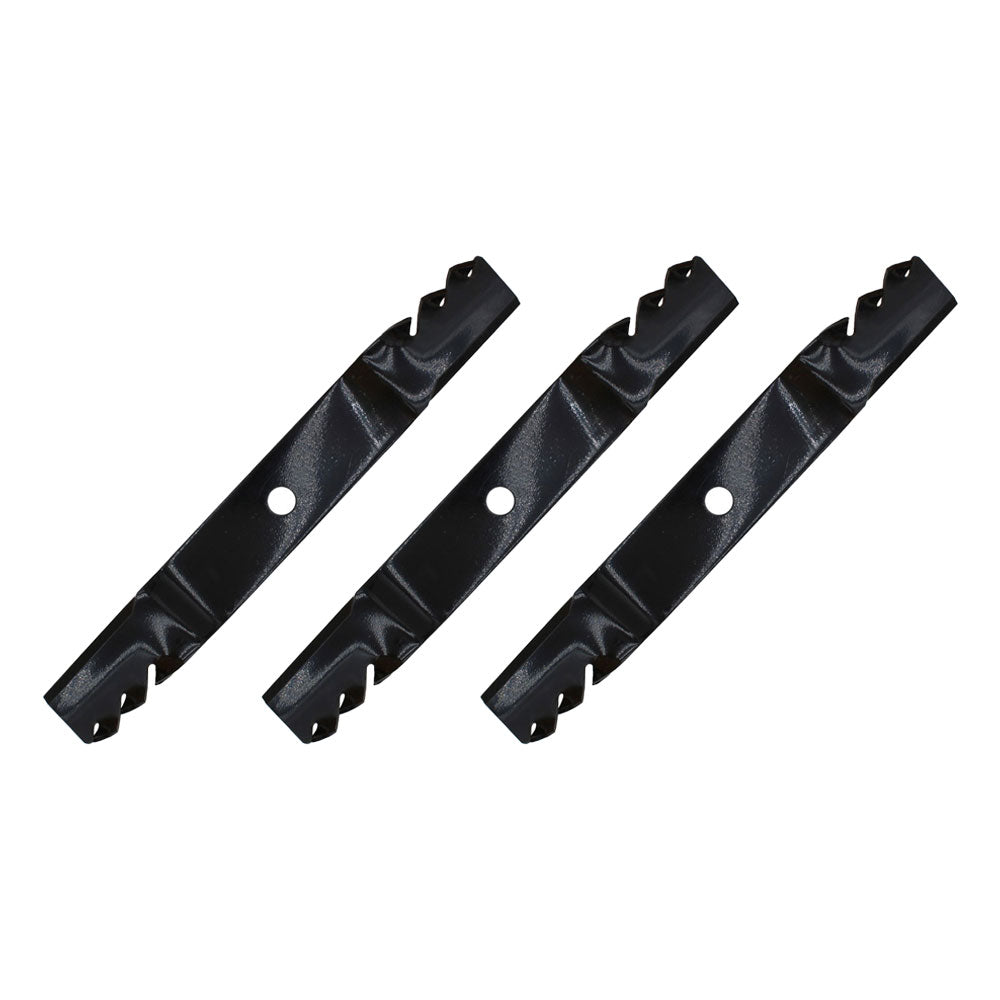 51-2440 Qty 3: Toothed Mower Blade Fits Windsor