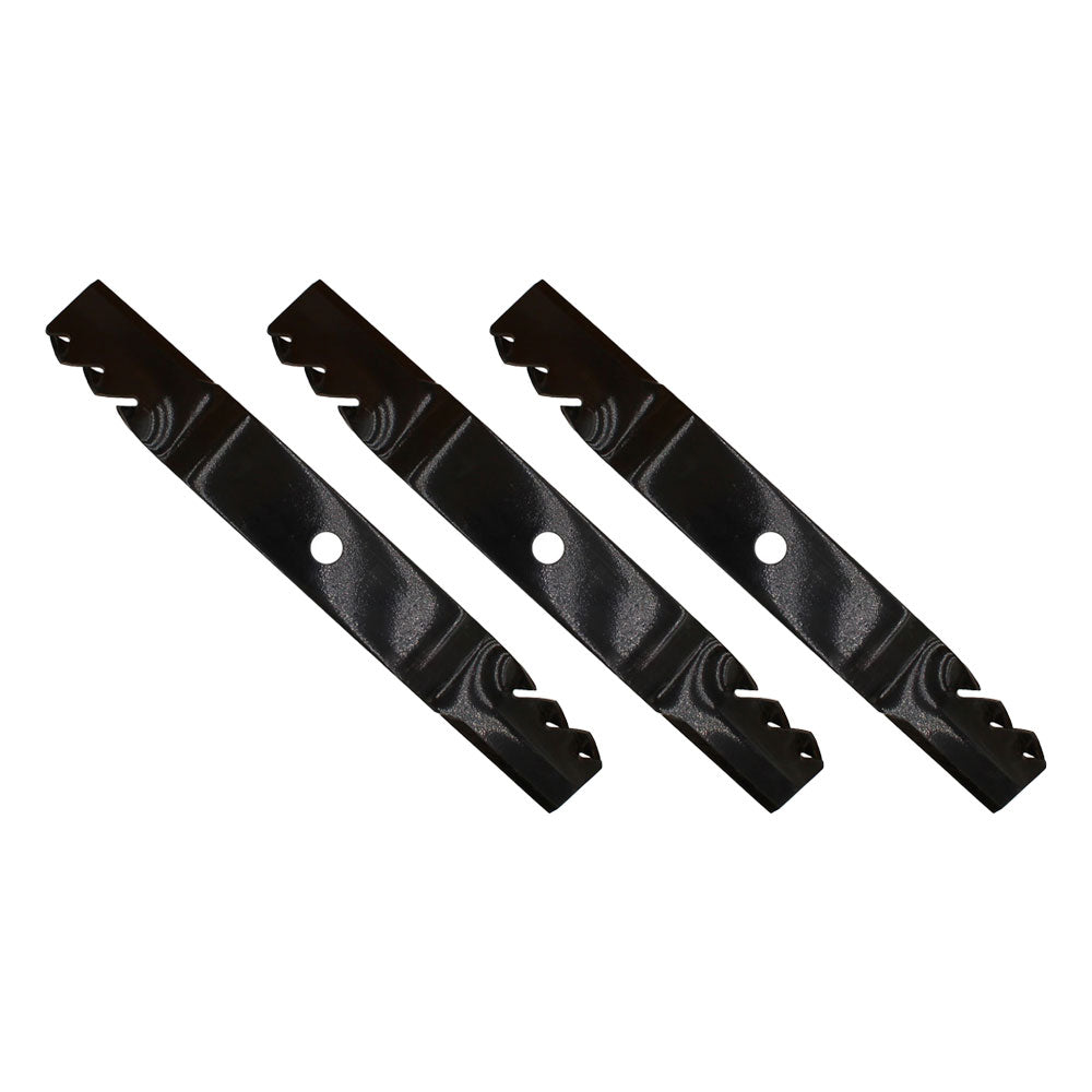51-2440 Qty 3: Toothed Mower Blade Fits Windsor