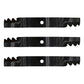 51-2440 Qty 3: Toothed Mower Blade Fits Windsor