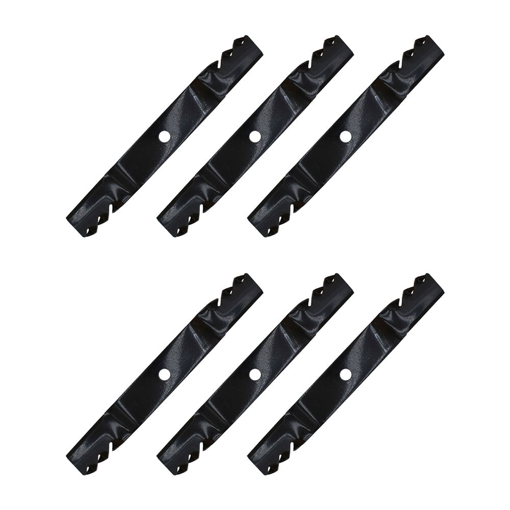 M115496 Qty 6: Toothed Mower Blade Fits Scotts 1999-2001 GT2554 S2554