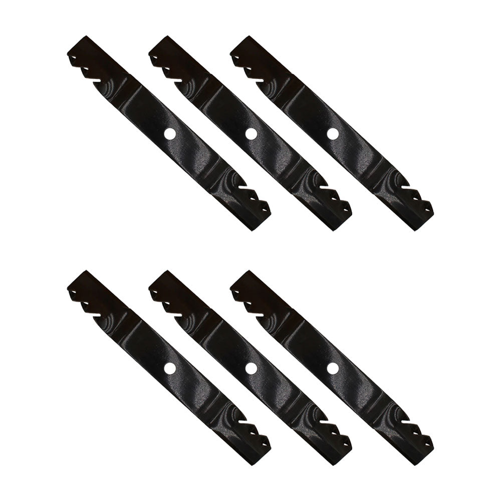 M115496 Qty 6: Toothed Mower Blade Fits Scotts 1999-2001 GT2554 S2554