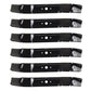 742P3033 Qty 6: 21" Mulch Mower Blade Fits Craftsman