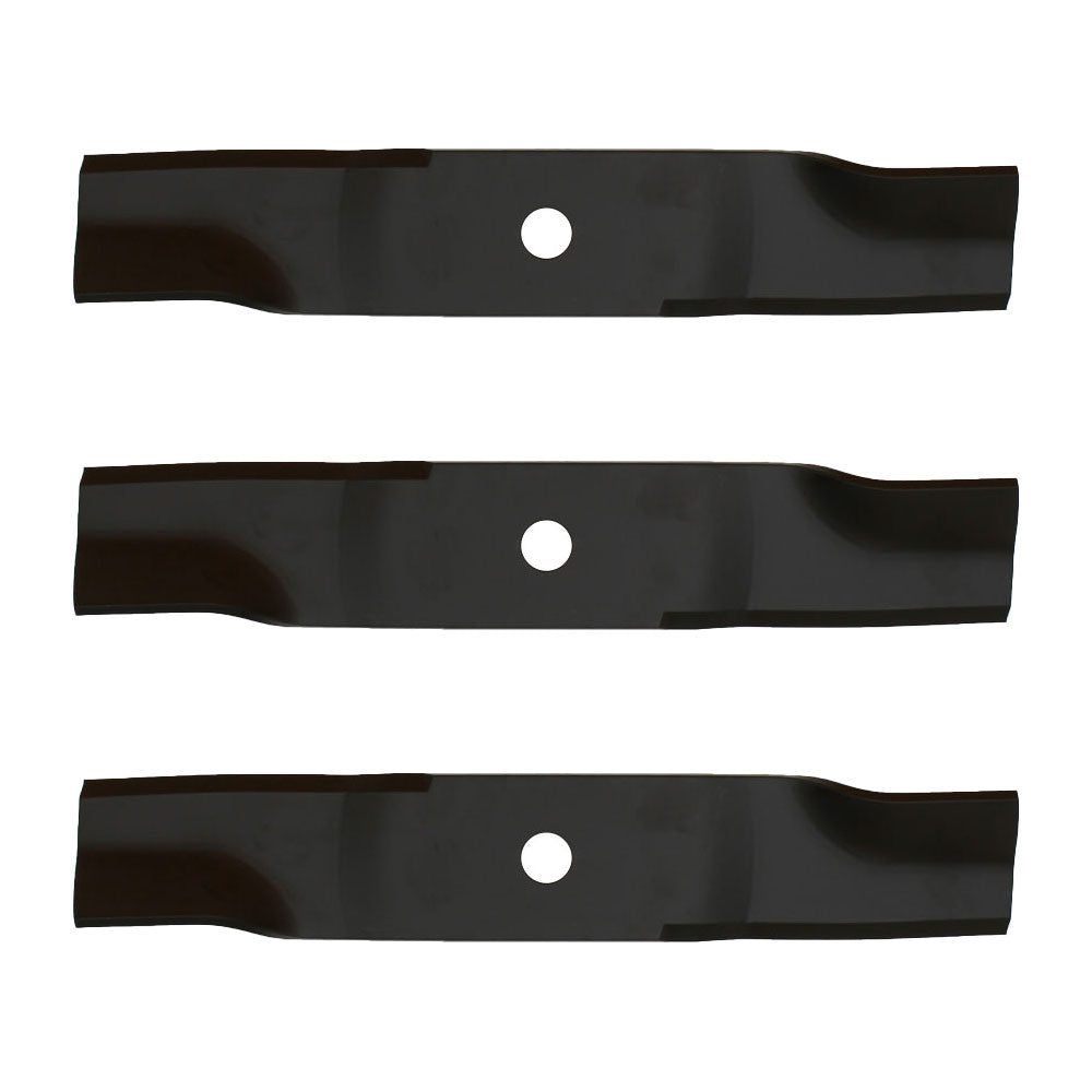 Set of (3) M136194 Mower Blade Fits John Deere Walk-Behind 7G18 7H17 7H19