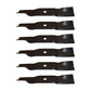M136194 Qty 6: Mower Blade Fits John Deere 647 647A 657A 667A 717 717A 727 727A
