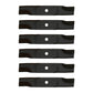M136194 Qty 6: Mower Blade Fits John Deere 647 647A 657A 667A 717 717A 727 727A