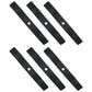M136195 Qty 6: Medium Lift Mower Blade Fits John Deere 647A 657A 667A 717A 727A