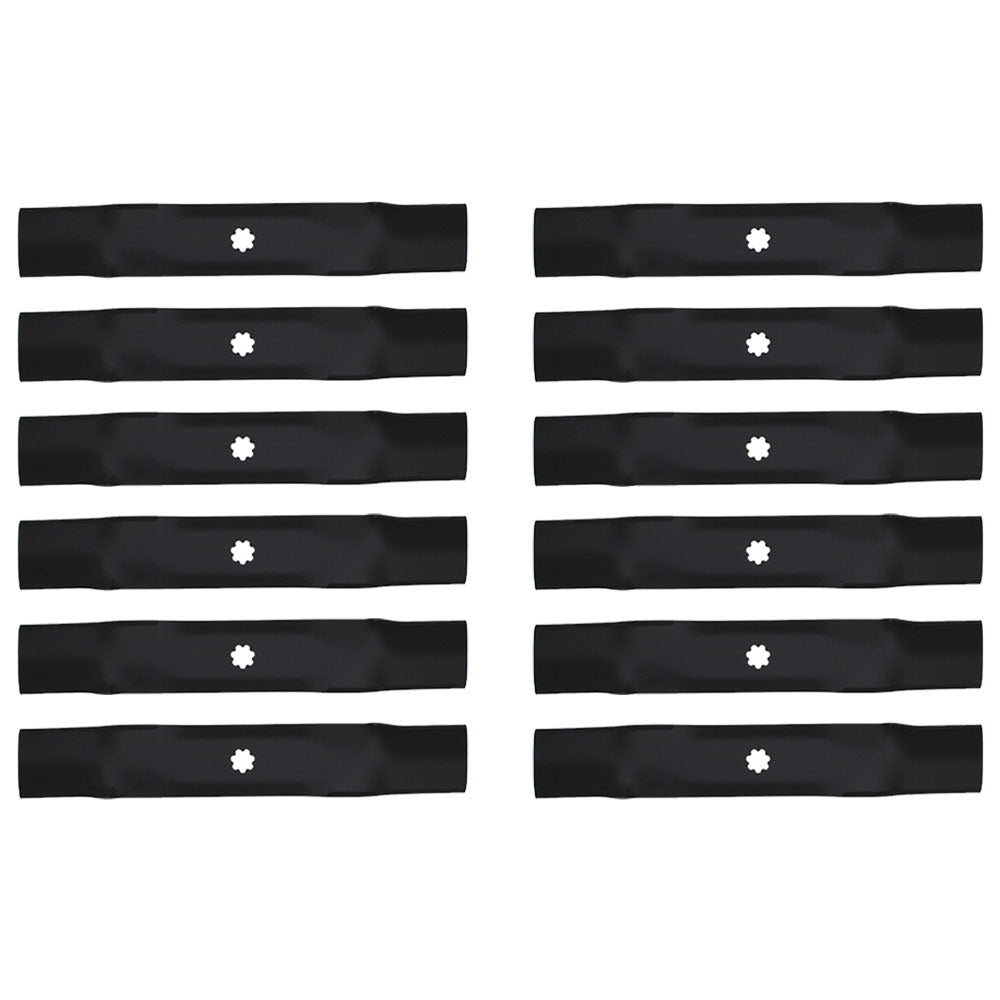 50-2081 Qty 12: 48" Mower Blade Fits Windsor