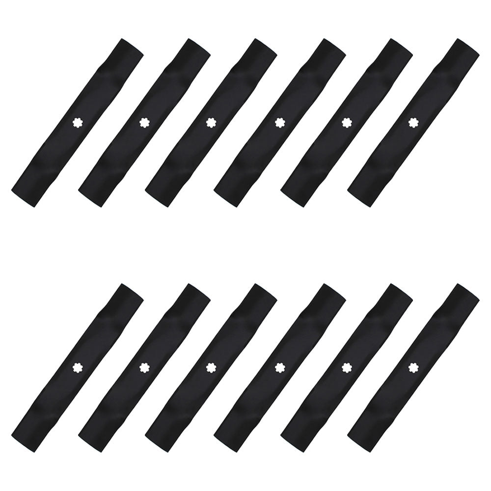 50-2081 Qty 12: 48" Mower Blade Fits Windsor