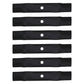 6PK Lawn Mower Blades Fits John Deere GY20852 GX21784 LA140 LA145 LA165 D140 D15