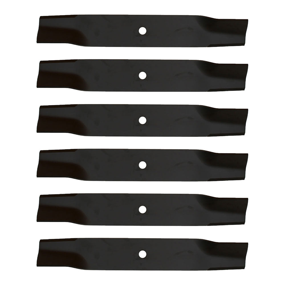 M84472 Qty 6: Mower Blades Fits John Deere 108 111 111H 112L 116 116H 130 1338GS