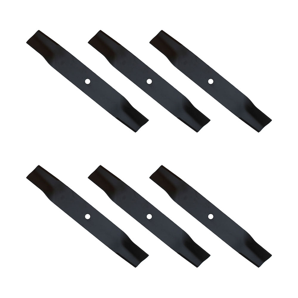 M84472 Qty 6: Mower Blades Fits John Deere 108 111 111H 112L 116 116H 130 1338GS