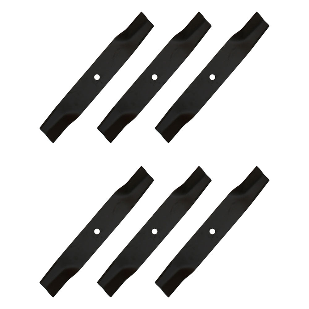 M84472 Qty 6: Mower Blades Fits John Deere 108 111 111H 112L 116 116H 130 1338GS