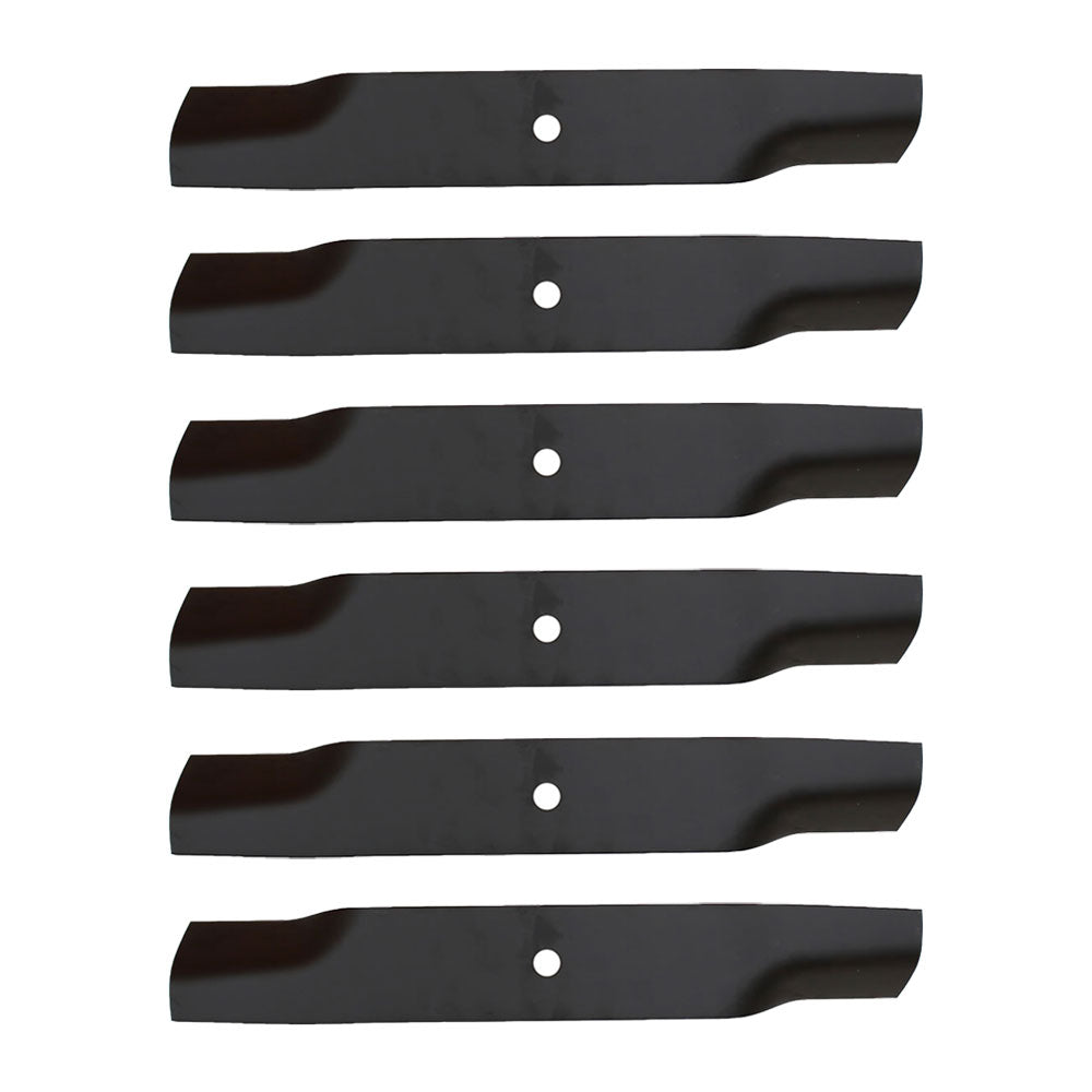 M84472 Qty 6: Mower Blades Fits John Deere 108 111 111H 112L 116 116H 130 1338GS