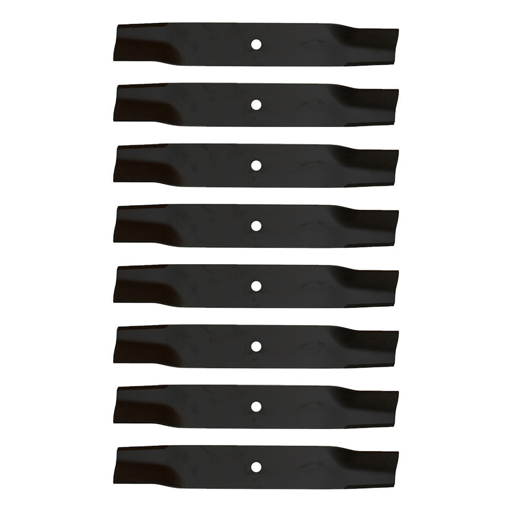 M84472 Qty 8: Mower Blades Fits John Deere 108 111 111H 112L 116 116H 130 1338GS