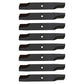 M84472 Qty 8: Mower Blades Fits John Deere