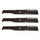 Qty 3: Mulching Blade Fits Yazoo/Kees Replaces 100340