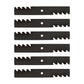 Qty 6: Mulching Blade Fits Gravely Replaces 00273000