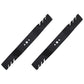 Qty 2: Toothed Mulching Blade Fits Poulan Replaces 532175064