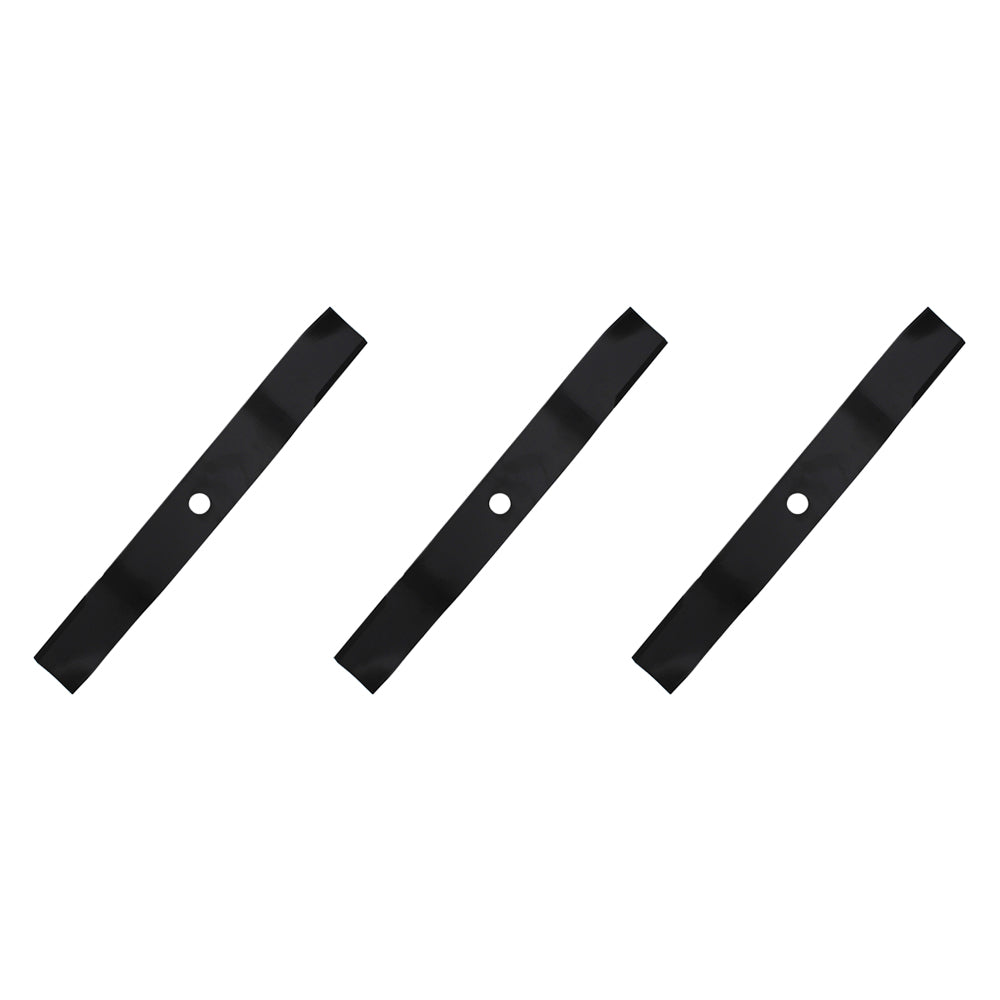 Set 3-60" XHT mower blades to Fits Kubota K5371-34340 G2460G 14481 330-831