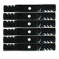 51-2495 Qty 6: Toothed Mower Blade
 Fits Windsor