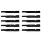 00273100 Qty 10: Notched Air-Lift Blade Fits Ariens