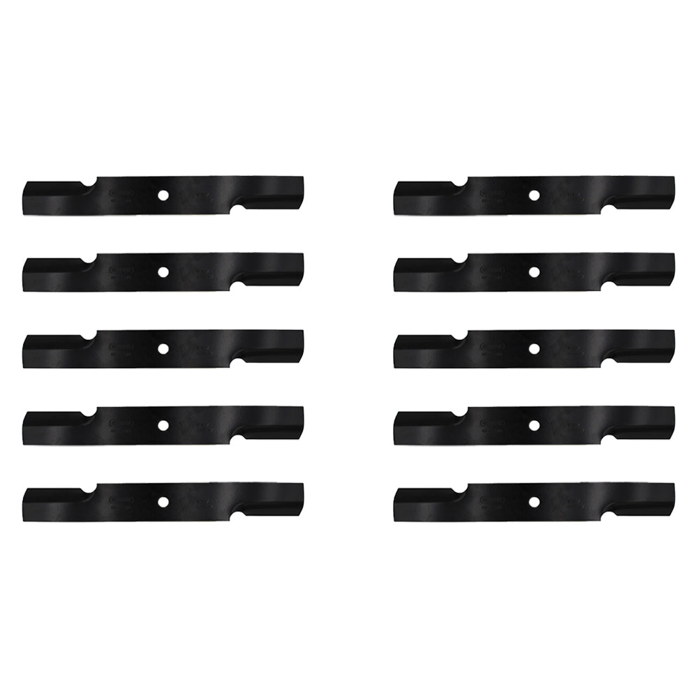 1-633482 Qty 10: Notched Air-Lift Blade Fits Toro