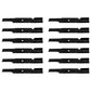 D18037 Qty 12: Notched Air-Lift Blade Fits Great Dane