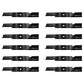 6294 Qty 12: Notched Air-Lift Blade Fits Bunton