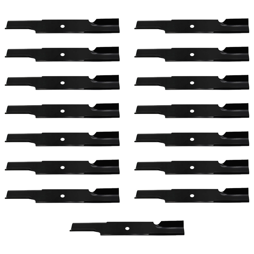 Qty 15: Notched Air-Lift Blade Fits Wright Replaces 50125