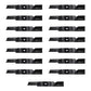 Qty 15: Notched Air-Lift Blade Fits Wright Replaces 50125