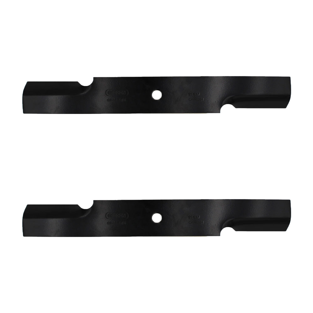 Qty 2: Notched Air-Lift Blade  Fits Wright Replaces 50125
