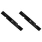 390655 Qty 2: Notched Air-Lift Blade
 Fits Jacobsen