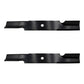 (2) Blades fits Wright 71440001 Stander Mower Blade Pack 36" Set