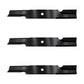 Qty 3: Notched Air-Lift Blade  Fits Yazoo/Kees Replaces 100341