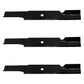 Qty 3: Notched Air-Lift Blade  Fits Yazoo/Kees Replaces 100341